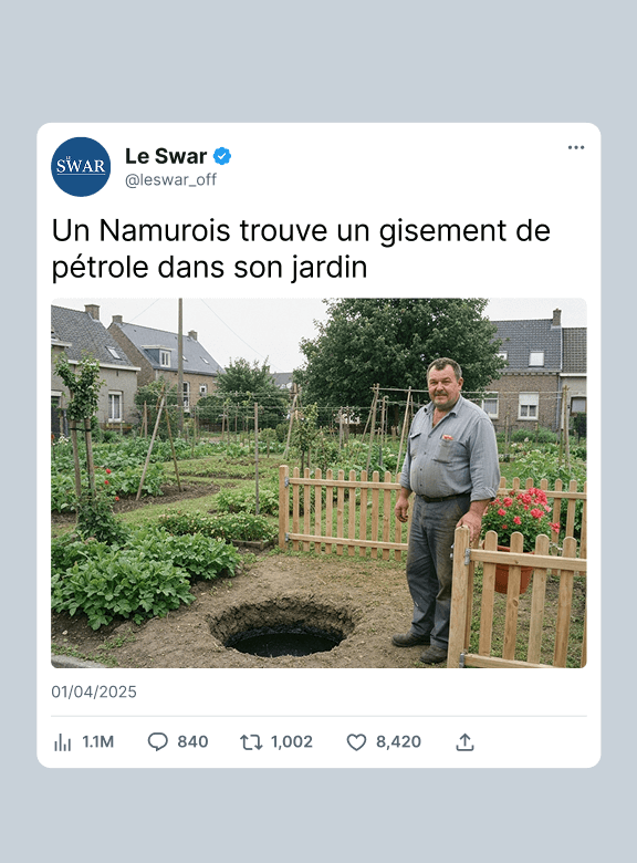 Homme se tenant à côté d'un trou dans son jardin